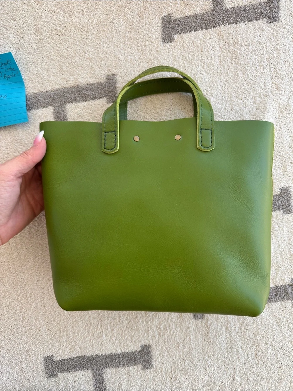 Portland Leather chic green